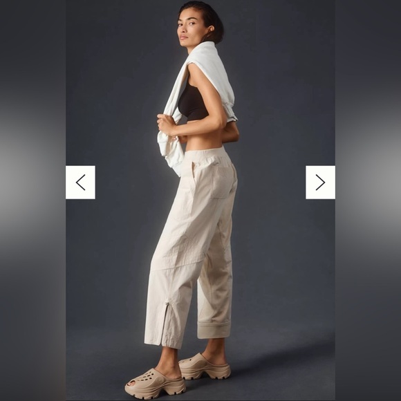 Anthropologie Daily Practice Straight-Leg Ankle Pants size M - Picture 3 of 8